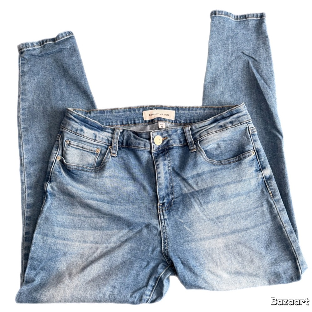 Ashley Mason Light Blue Skinny Jeans